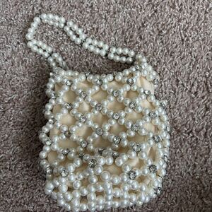 Pearled clutch